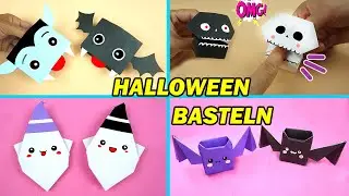 10 DIY Halloween Deko basteln - Basteln für halloween - Halloween deko selber basteln
