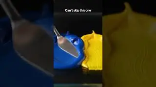 Most Satisfying Thick Paint Palette Knife Fold (Impasto Texture)