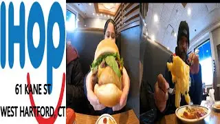 MY GIRLS WANTED IHOP.  KANE ST, WEST HARTFORD. CT. BREAKFAST WITH A EXPECTED SNOWSTORM. SUBSCRIBE!!!