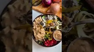 Mush Mush Burger Bowl