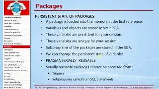 132   Persistent State of Packages Part 1