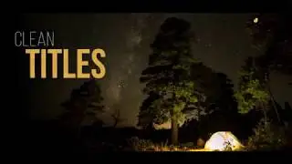 Gold Clean Titles | Apple Motion Templates