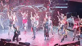 BAT OUT OF HELL Curtain Call Bows at Peterborough New Theatre 18 March 2025 UK Tour Glenn Adamson