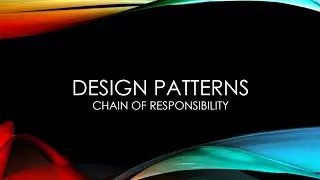 Chain of Responsibility Design Pattern