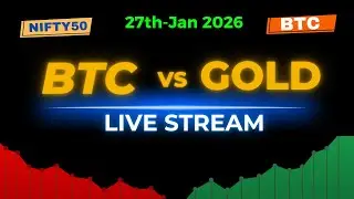 Gold live trading Today | Crypto live trading for 27th Jan 2026 #btc #crypto #xauusd