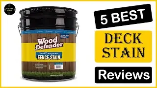 ✅ Best Semi Transparent Deck Stain For Pressure Treated Wood In 2023 ✨ Top 5 Tested & Buying Guide