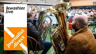Repetitie voor Polderconcert op 18 januari 2026, Zandvliet = 6 muziekverenigingen en 150 muzikanten