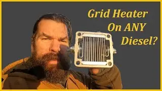 Cummins Grid heater on Perkins diesel cold start mod