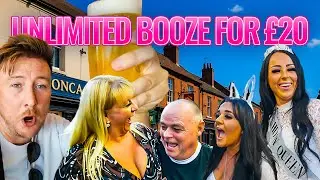 I Invited My Subscribers to &pound;20 UNLIMITED DRINKS in Doncaster... CHAOS ENSUED!