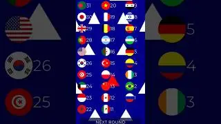 32 countries marble race - beat the keeper / marble race #beatthekeeper  #marblerace