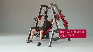 Panatta Power Smith Machine Dual System Upper Freeweight HP 1HP122