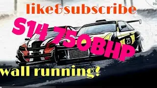Drifting a s14 wall run