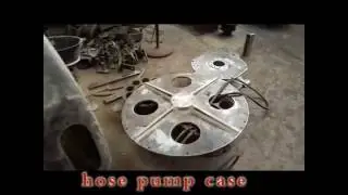 Supply hose squeeze pump for TBM grouting