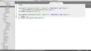 PHP Authentication: Forgot Password (29/30)
