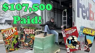 Buying a Pallet of KEY COMICS for $107,500!!