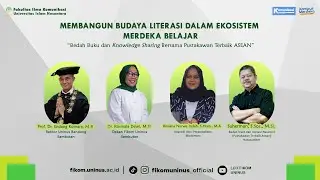 LIVE Bedah Buku & Knowledge Sharing Bersama Pustakawan Terbaik ASEAN