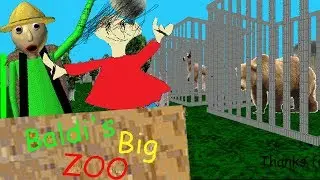 ENCONTRÉ UN ZOOLÓGICO EN LA ESCUELA DE BALDI !! WTF - Baldi's Basics In Education | DeGoBooM