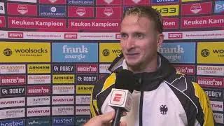 B&uuml;ttner in de wolken na benutte penalty: 