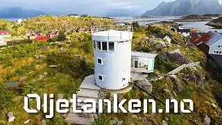 Happy Landing presenter Oljetanken i Skrova
