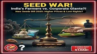 Seed Governance Reforms &mdash; Draft Seeds Bill, 2025, Farmer Rights | #UPSC #ias #Editorial