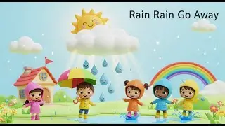 Rain Rain Go Away Classic Nursery Rhyme for Toddlers and Kids