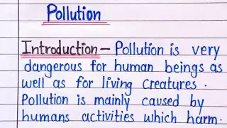 Pollution | Types, Causes and Effects | Environmental Awareness for Kids