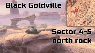 WoTB Climbing - Black Goldville Sector 4-5 North rock