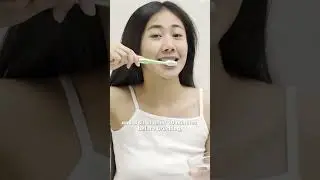Не чистите зубы сразу после еды.