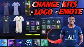 Как изменить форму и логотип в FIFA Mobile 22 | Изменение формы команды в FIFA 22 Mobile | Форма ПСЖ в FIFA 22