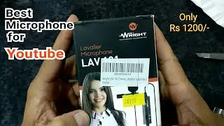 Wright LAV 101 Omnidirectional Lapel Lavalier Microphone unboxing