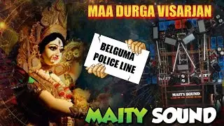 Maity Sound 🙏 Maa Durga Visarjan Belguma Police line Complete Vlog Video 🙂