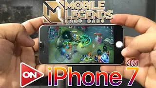 Mobile Legends: Bang Bang Gameplay on iPhone 7 (2GB RAM) in 2021 | (ULTRA SETTING!?) HandCam [4K]