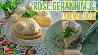 Lemon & Rose Geranium Cake By Aysenur Altan