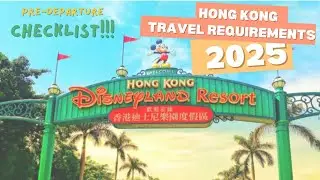 Hong kong Travel Requirements 2025 Pre-Departure Checklist - Things to prepare for Hong Kong trip 🇭🇰