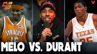 Jeff Teague debates Kevin Durant vs. Carmelo Anthony for BEST one-and-done player | Club 520 Podcast
