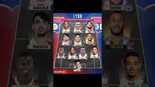 Lyon if they didn't sell there greatest players #footballsoccer #fifa #football#soccer#lyon#soccer