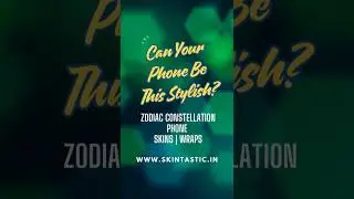 Taurus Zodiac Phone Skins - Customized with Name | #phoneskin | #mobileskins | www.Skintastic.in
