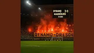 Dynamo Dresden Ultras Pyro
