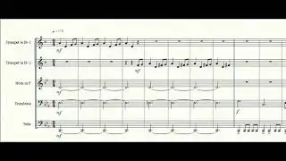 Sheet music | Game Of Thrones | Brass Quintet (Partitura Quinteto de Metales) PDF