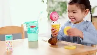 Melissa & Doug Play to Go Ice Cream Food Play Set