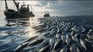Massive Tuna Haul at Sea &ndash; How Purse Seine Nets Catch Hundreds of Tons