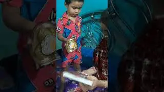 Jisan very happy | Shorts video 453#family_vlogs #funny #shorts #fun #funny video #youtube_shorts