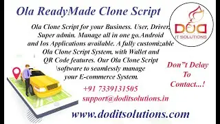 Ola Clone Script | Ola Ready Made Clone | DOD IT SOLUTIONS