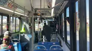 Jefferson Transit Bus Route Vehicle 434 Lapalco + Apollo/Brooklyn To Lapalco + Barataria