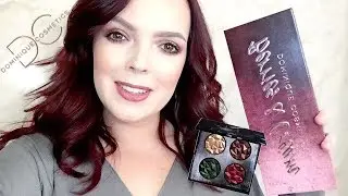 Sultry Daytime Eyes - Dominique Cosmetics Berries & Cream, & Linda Hallberg Metallic Mysteries II