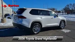 New 2026 Toyota Grand Highlander Platinum, Dover, DE T26-1269