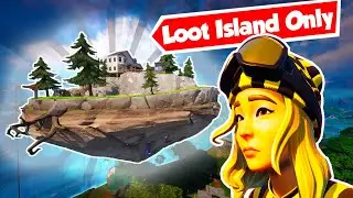 LOOT ISLAND Only Challenge in Fortnite!