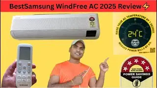 Samsung Split & Windfree 2025 AC series Review | King of Smart AI in budget