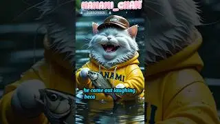 Funny Cat Fishing Fail &ndash; But He Still Wins! #shorts #aivideo #aistorytelling #fun