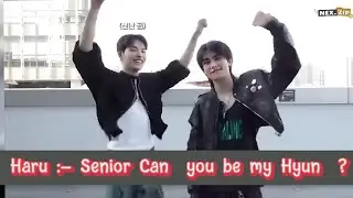 #Skz Hyunjin & #nexz Haru Behind Do it & beat boxer challege 💥 #straykids 